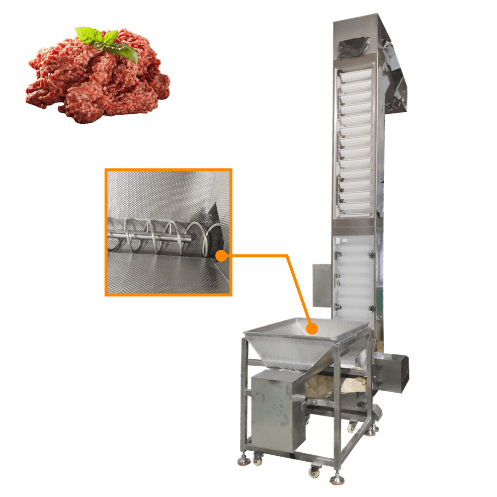 Bucket Conveyor For Meat